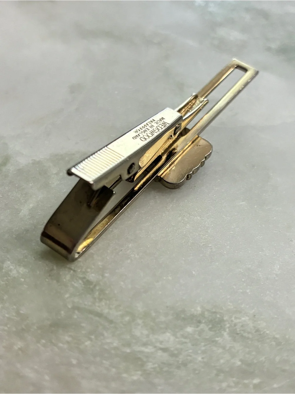 ⚓️ Wedgwood Vintage Tie Clip Ship Nautical